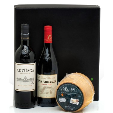 Pack Queso Artesano con Vinos