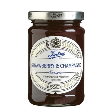 Mermelada de fresas y champagne Tiptree