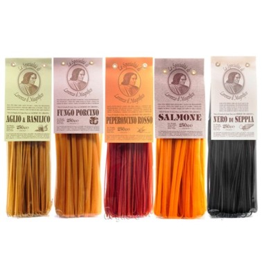 Surtido de pasta italiana