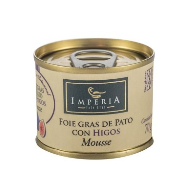 Mousse foie gras de pato con higos